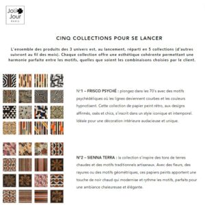 CINQ COLLECTIONS POUR SE LANCER