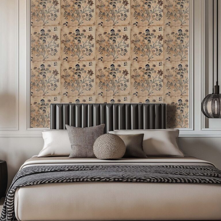 Feuille de papier peint n°9 - Toledo Noir