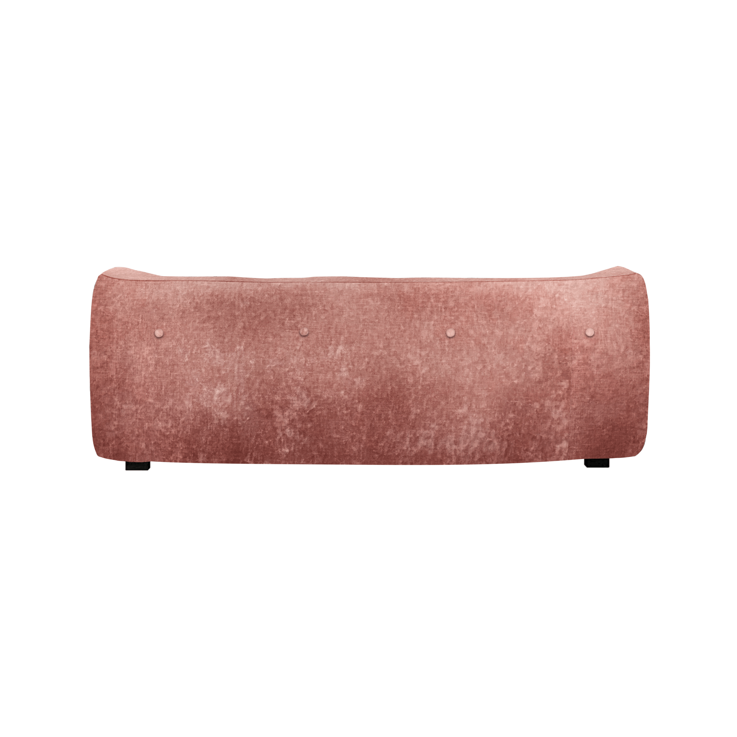 3-seater velvet sofa