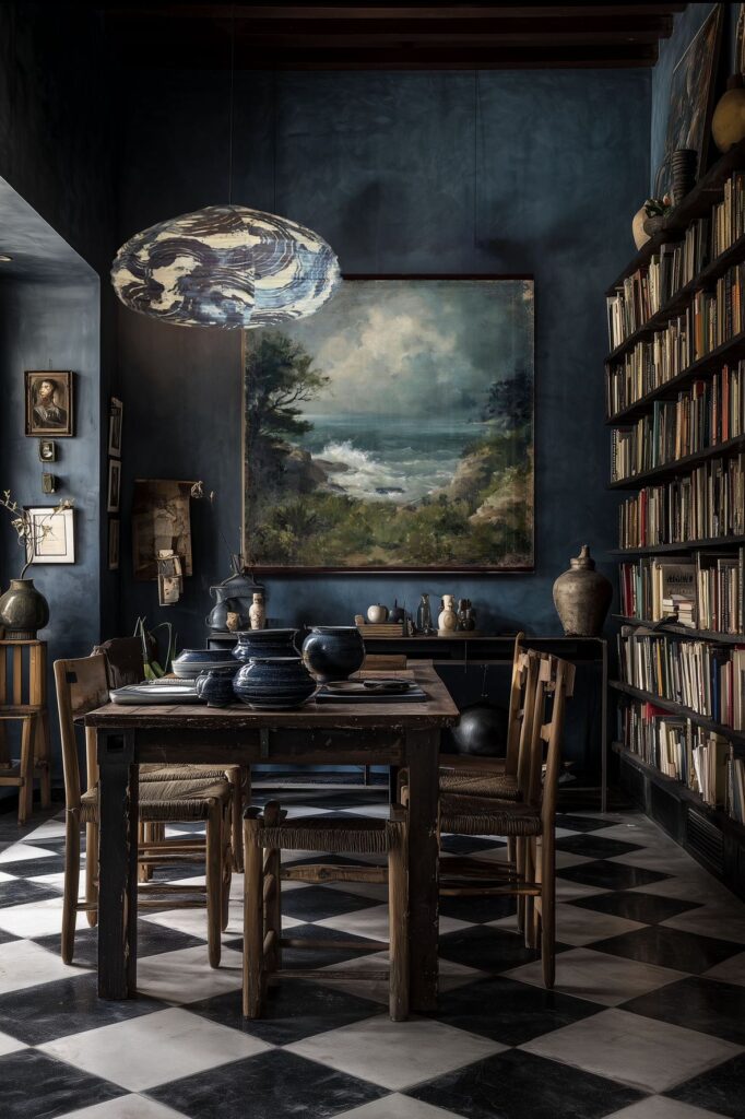 SUSPENSION EN TISSU NARA - Collection Nara Minuit