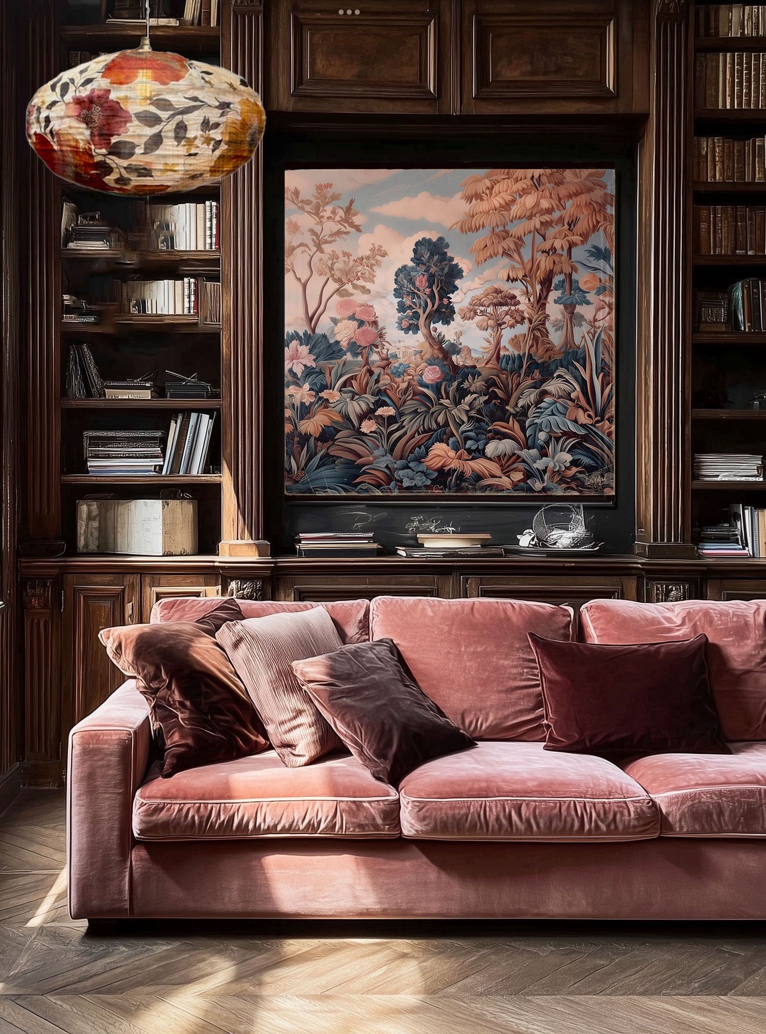 SUSPENSION EN TISSU SIENNA