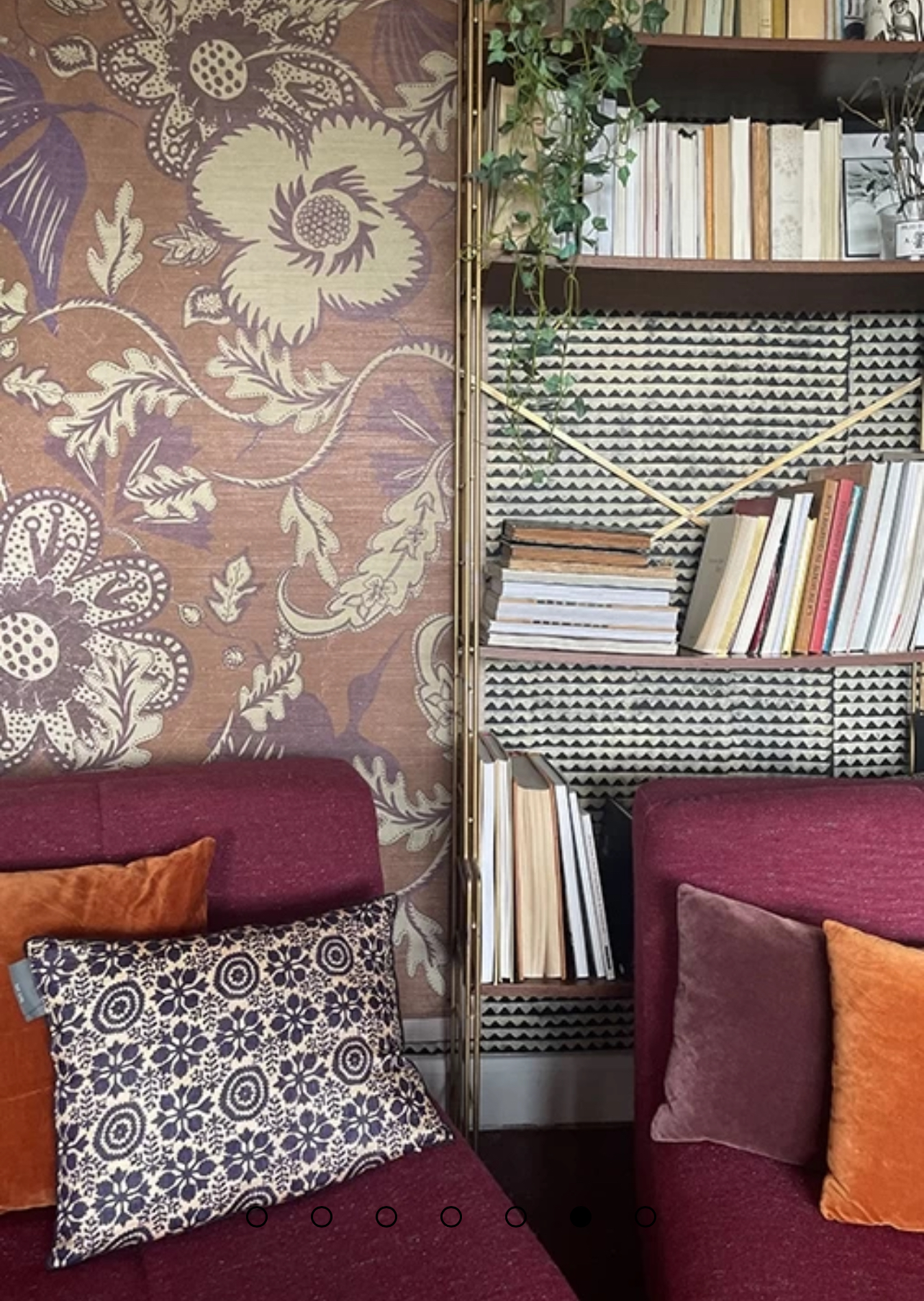 Hemp panel n°2: The purple Indian