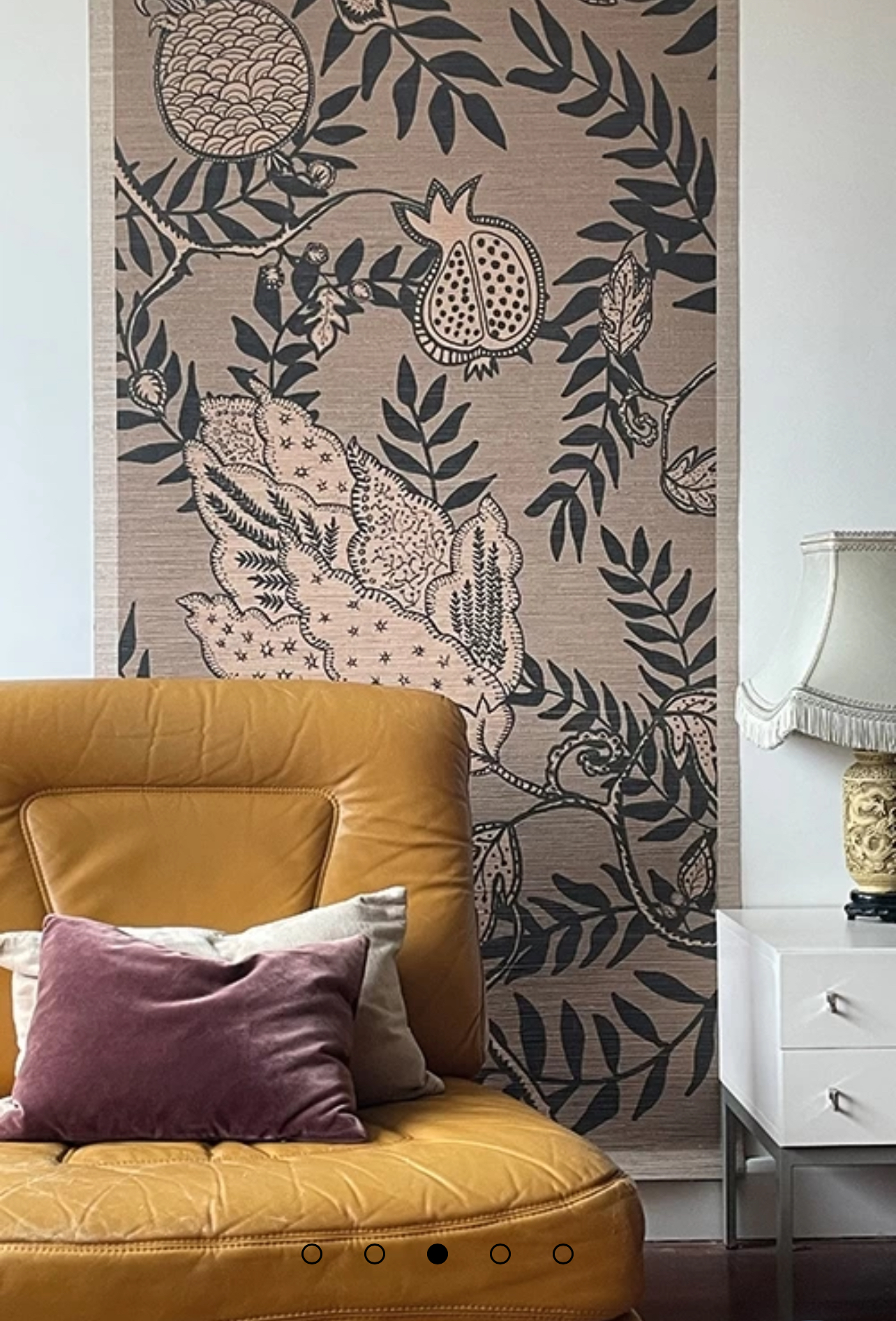 Hemp panel n°4: L'indienne beige