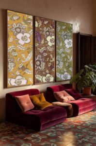 New collection: decorative panels in natural hemp –…