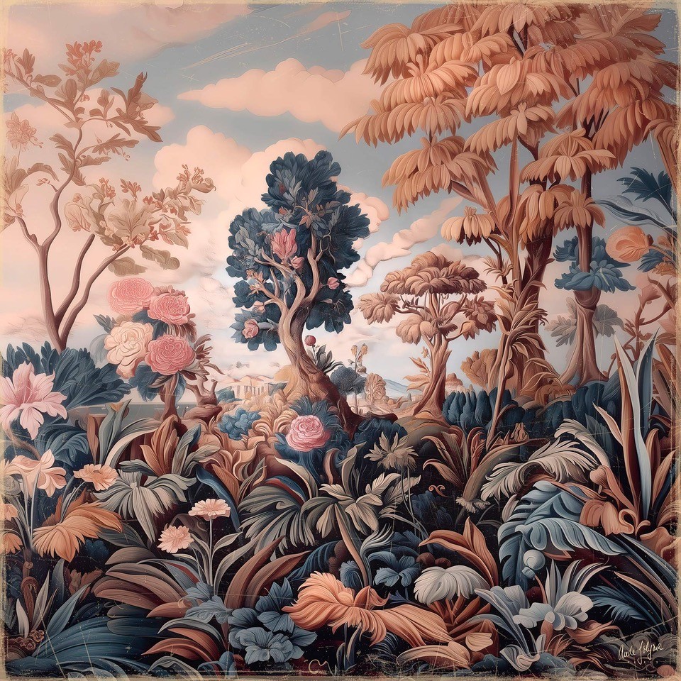 Toile vagabonde n°13 : Le jardin d'Eden