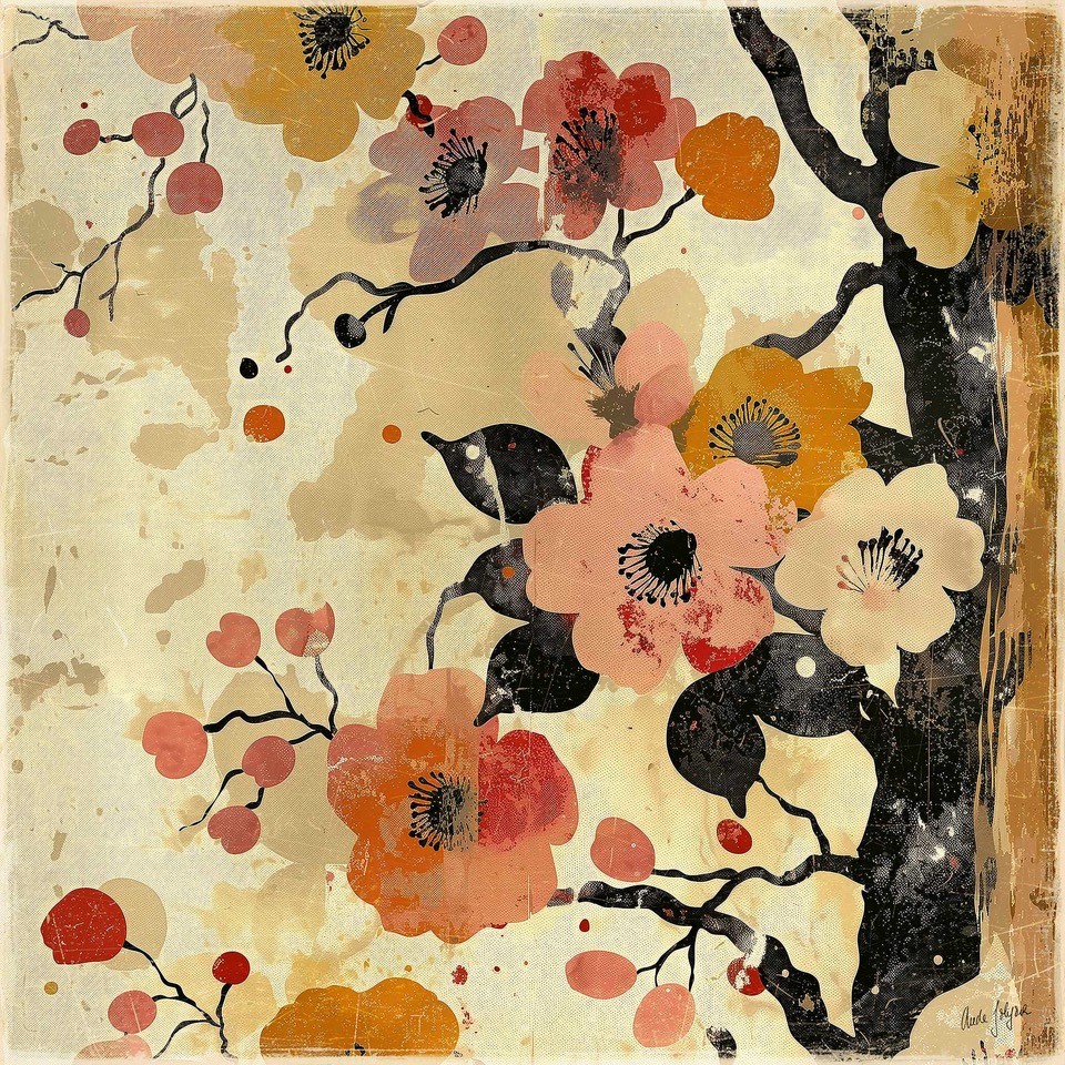 Toile vagabonde n°16 : Le cerisier