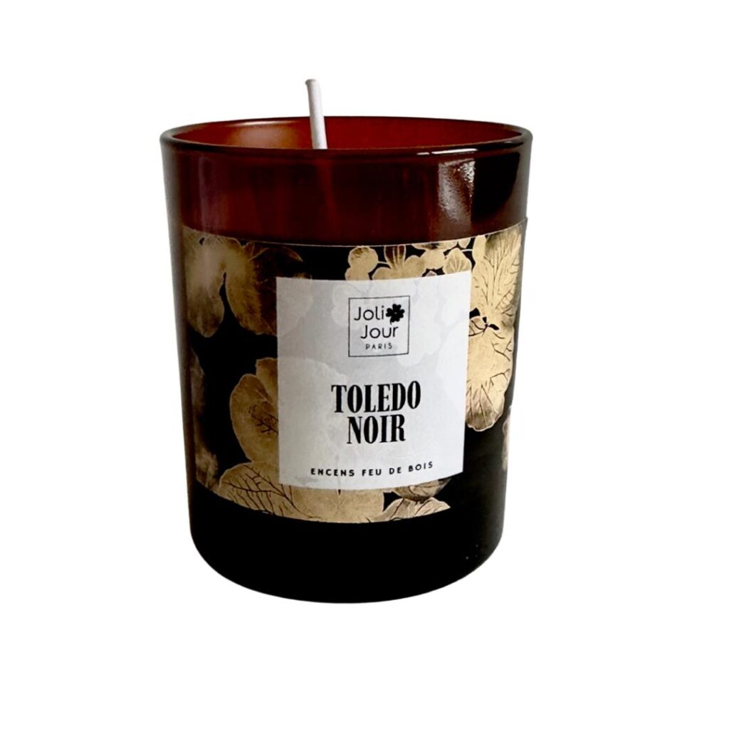 COFFRET TOLEDO   encens & feu bois  bougie & spray