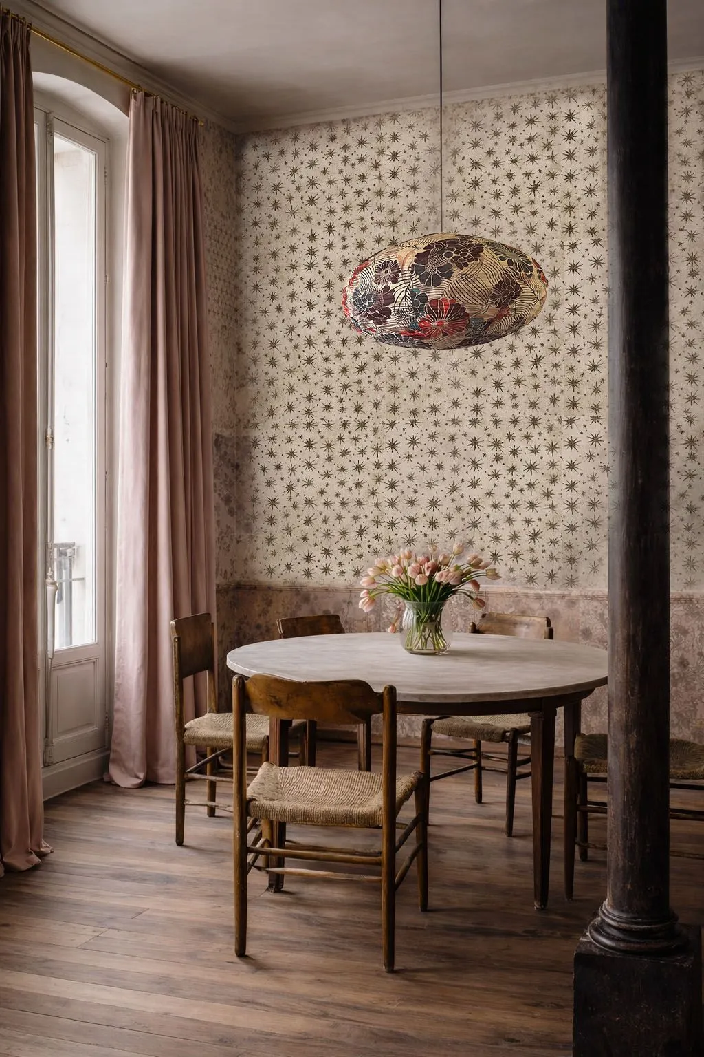 Feuille de papier Peint n°17 - Venice Céleste