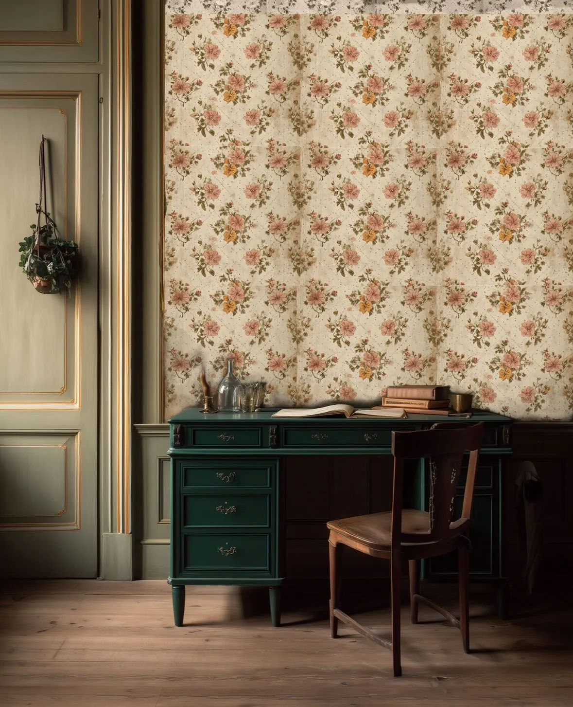 Feuille de papier Peint n°18 - Venice Céleste