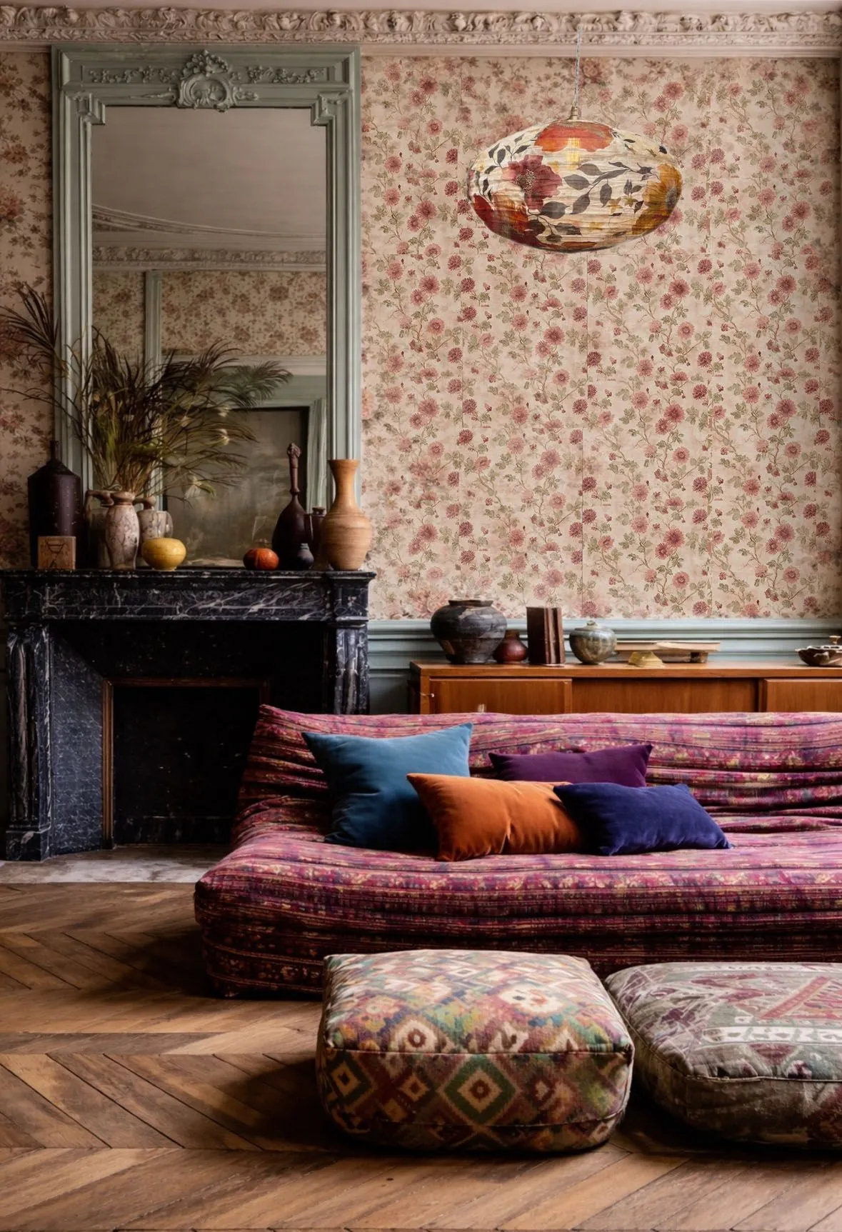 Feuille de papier Peint n°20 - Venice Céleste