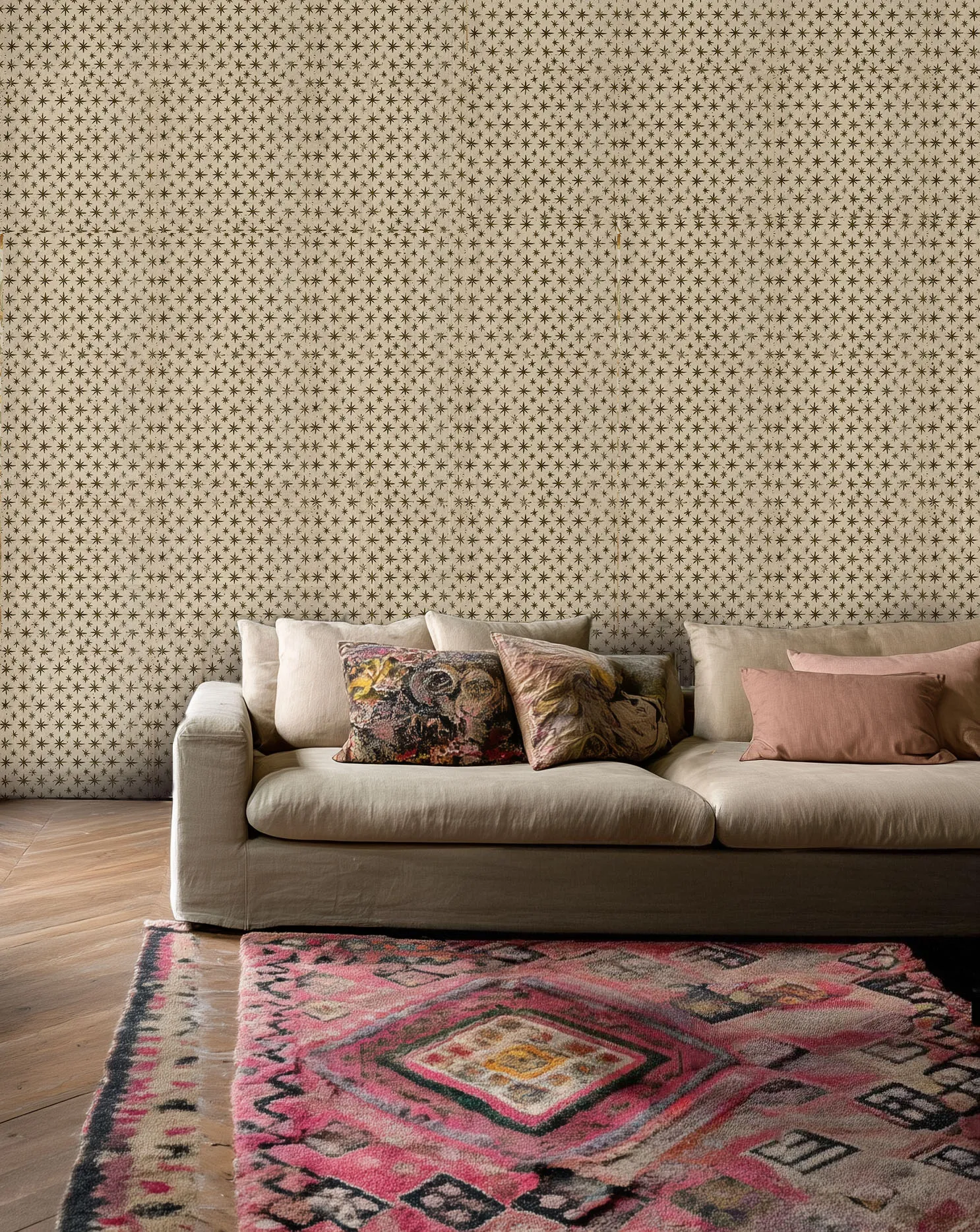 Sheet of wallpaper n°9 - Venice Céleste (Copie) (Copie) (Copie) (Copie) (Copie)