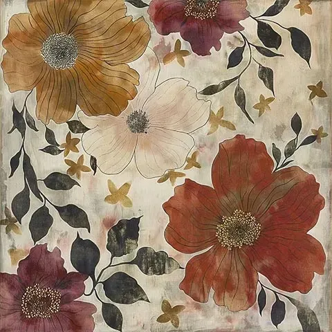 mise en scène du papier peint Frisco Psyche