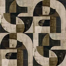 mise en scène des papiers peints collection Frisco Psyche