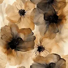 mise en scène du papier peint Toledo Noir