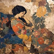 peinture mat poudré marron