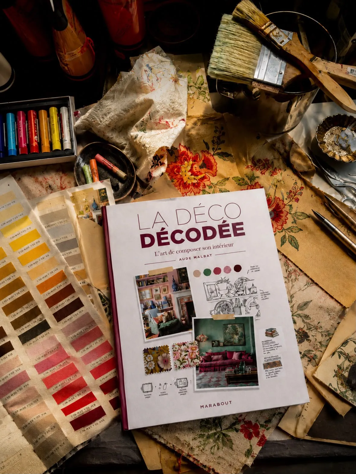 Livre la déco décodée, inspirer et oser